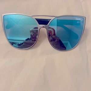 Quay Australia oversight cat eye sunglasses